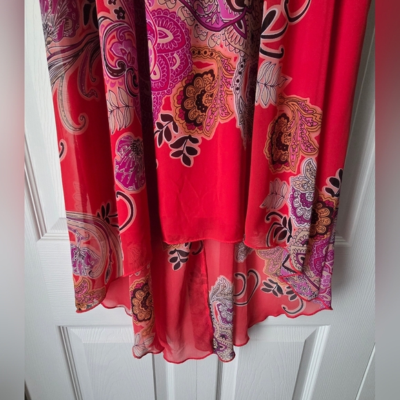 Enfocus Studio Paisley Print Dress Size 8 - Picture 5 of 9